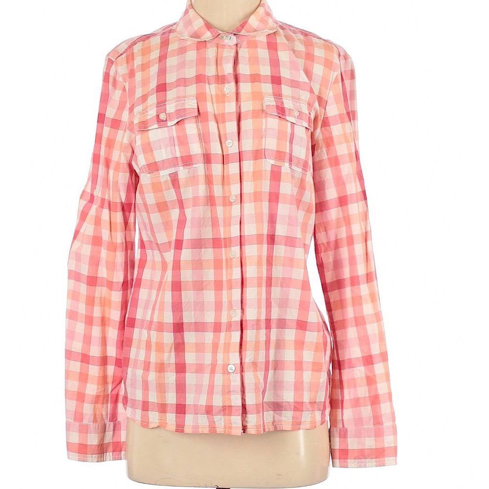 Tommy Hilfiger Button-Down Shirt Large EUC